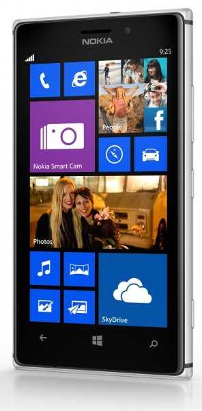 Nokia Lumia 925, šedá