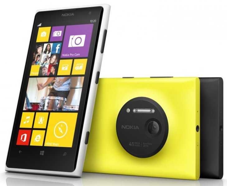 Nokia Lumia 1020, žlutá