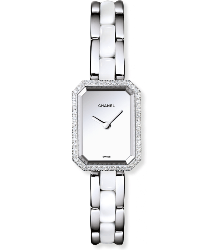 Chanel Première Ceramic Steel Diamonds