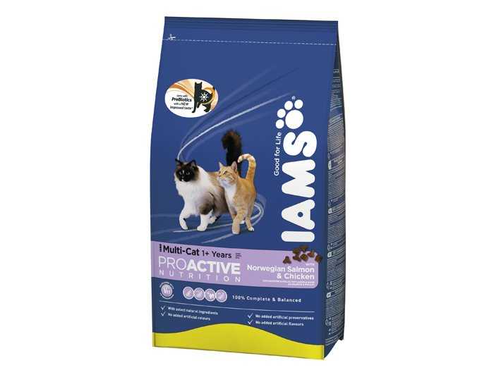 IAMS Multicat Chicken / Salmon 3 kg