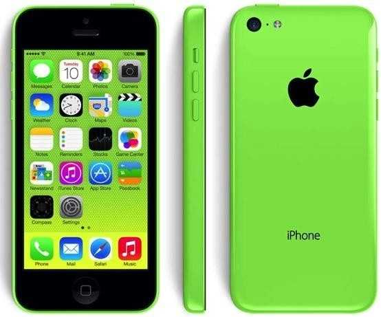 iPhone 5C, 16 GB, zelená