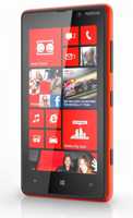 Nokia Lumia 820 červená