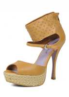 Cafe Noir kožené sandály